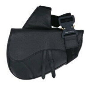 Dior Roller Coaster Leather Saddlebag Bag